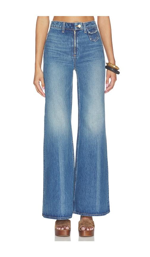 ulla johnson odelia jeans in blue.