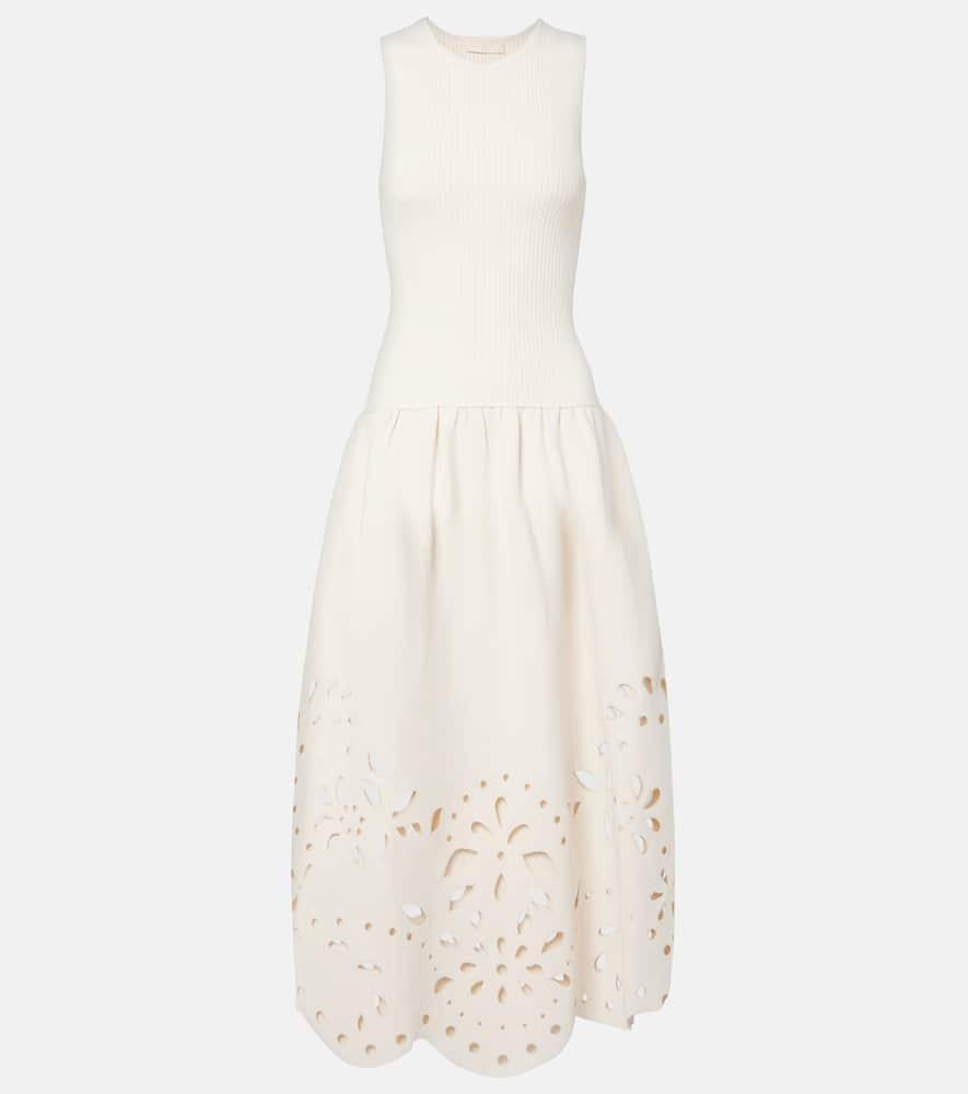 ulla johnson rosaline broderie anglaise midi dress