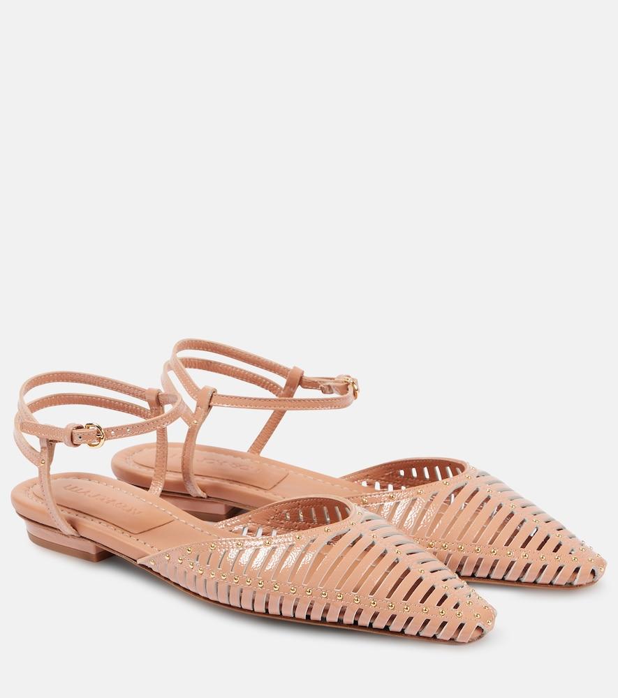 ulla johnson violette leather flats