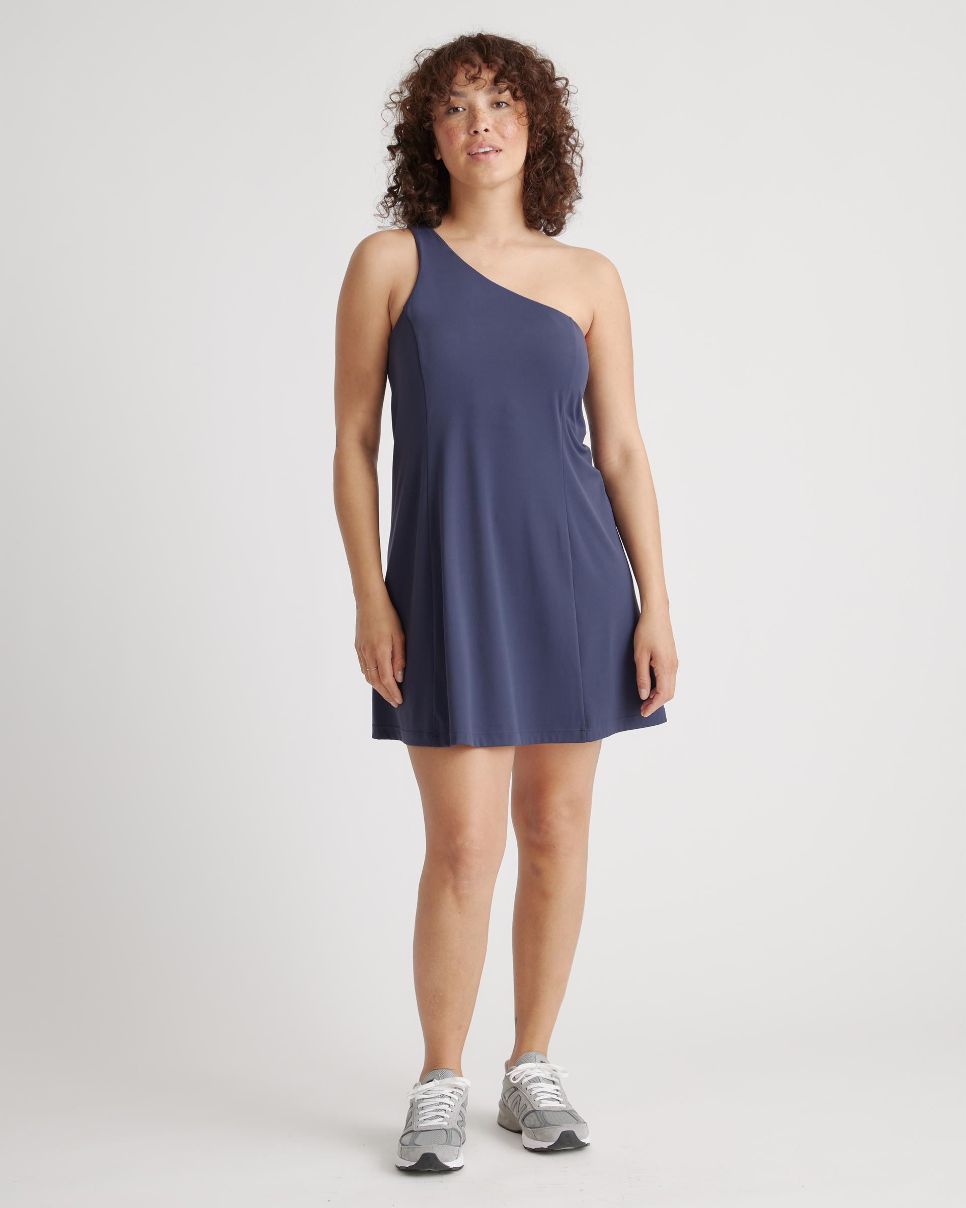 ultra-form one-shoulder active dress