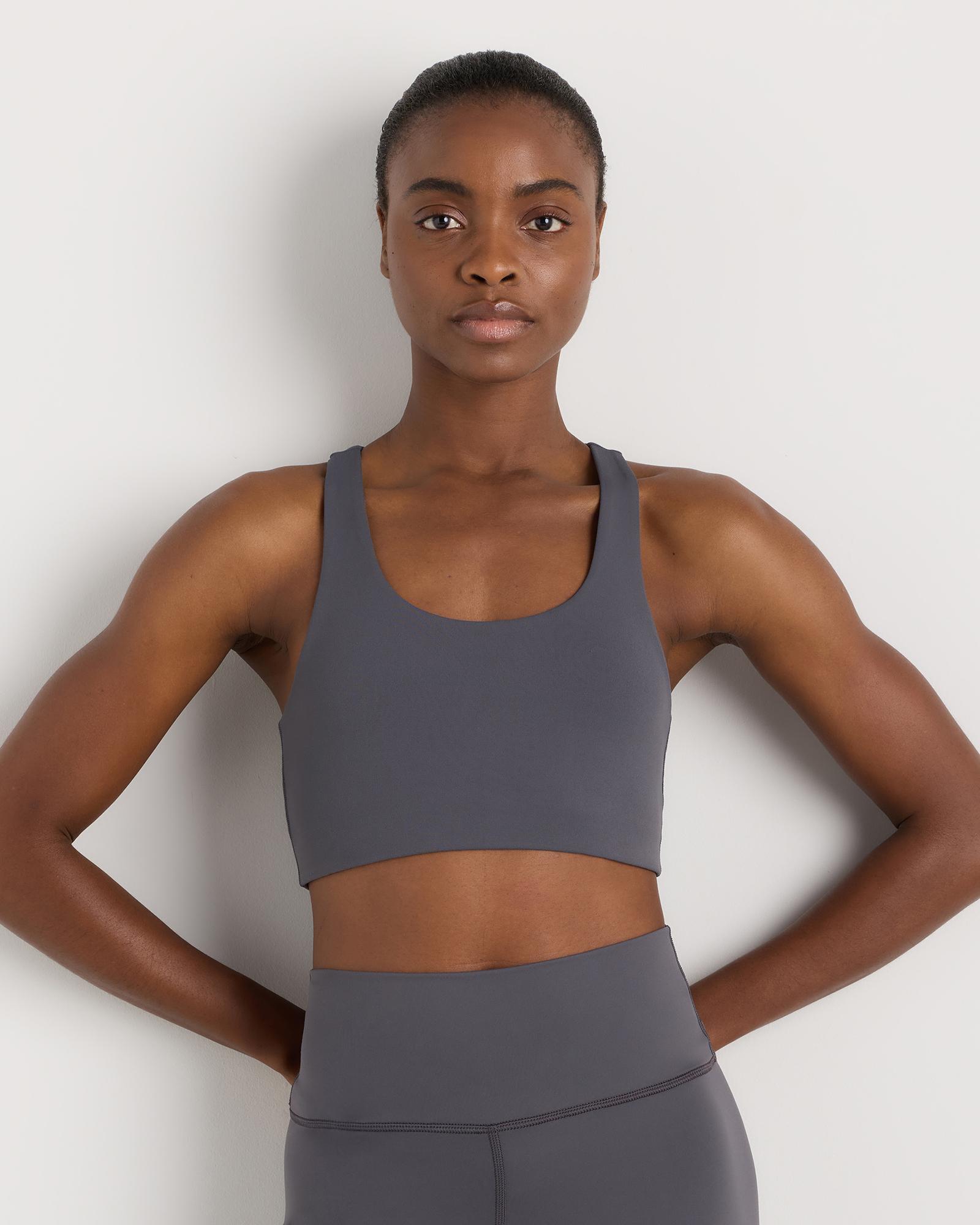 ultra-form scoop neck longline bra