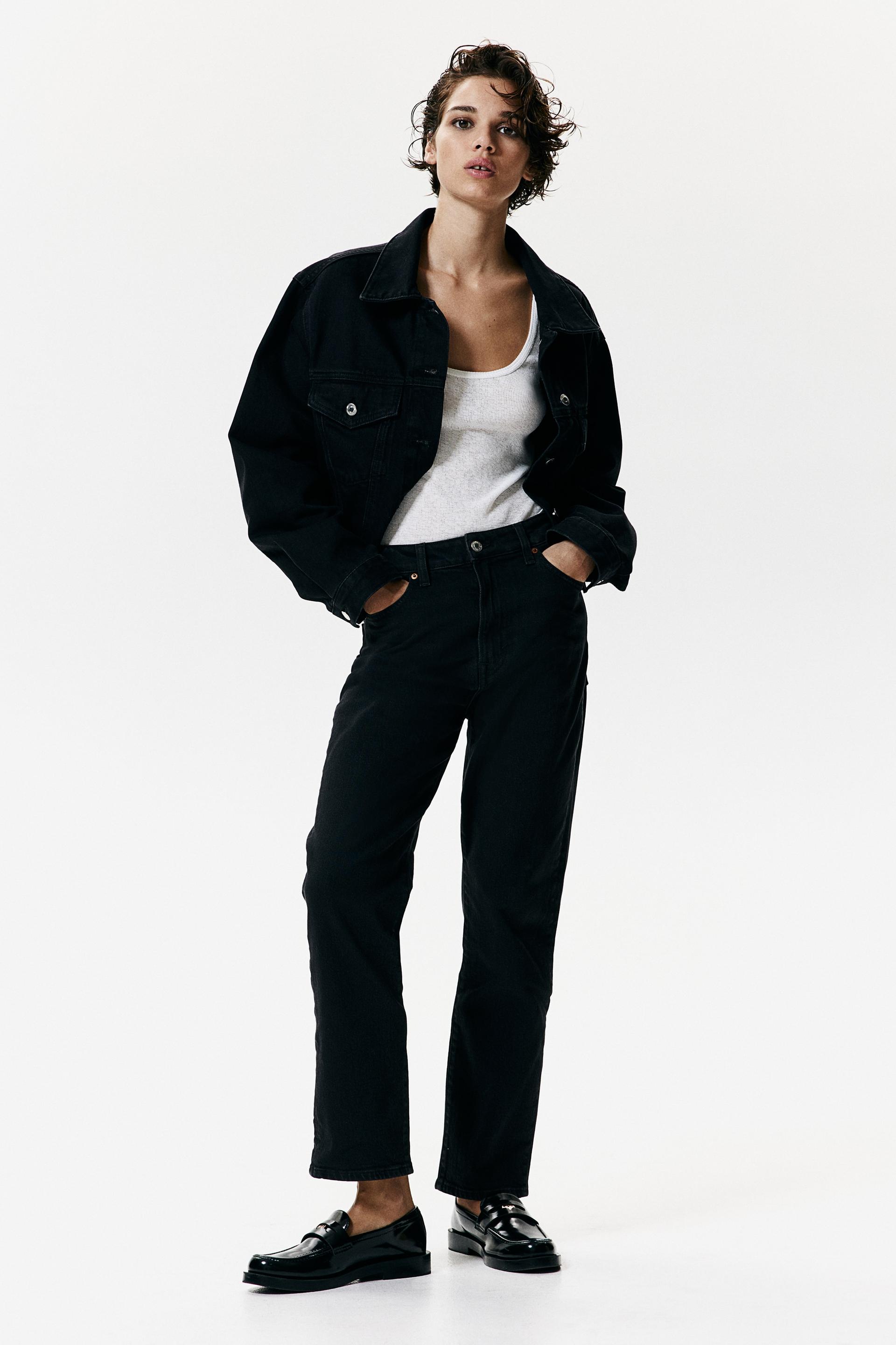 ultra high rise mom jeans