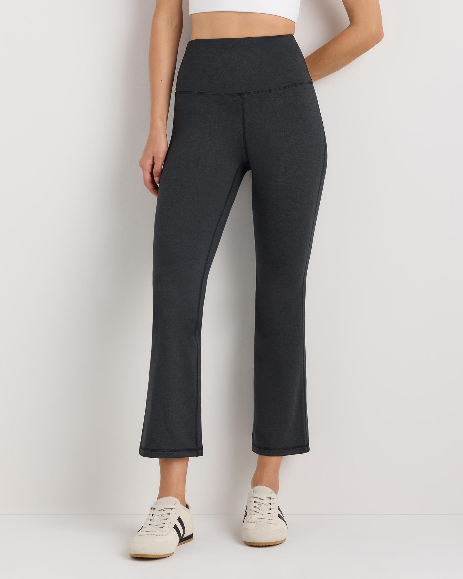 ultra-soft cropped bootcut pants