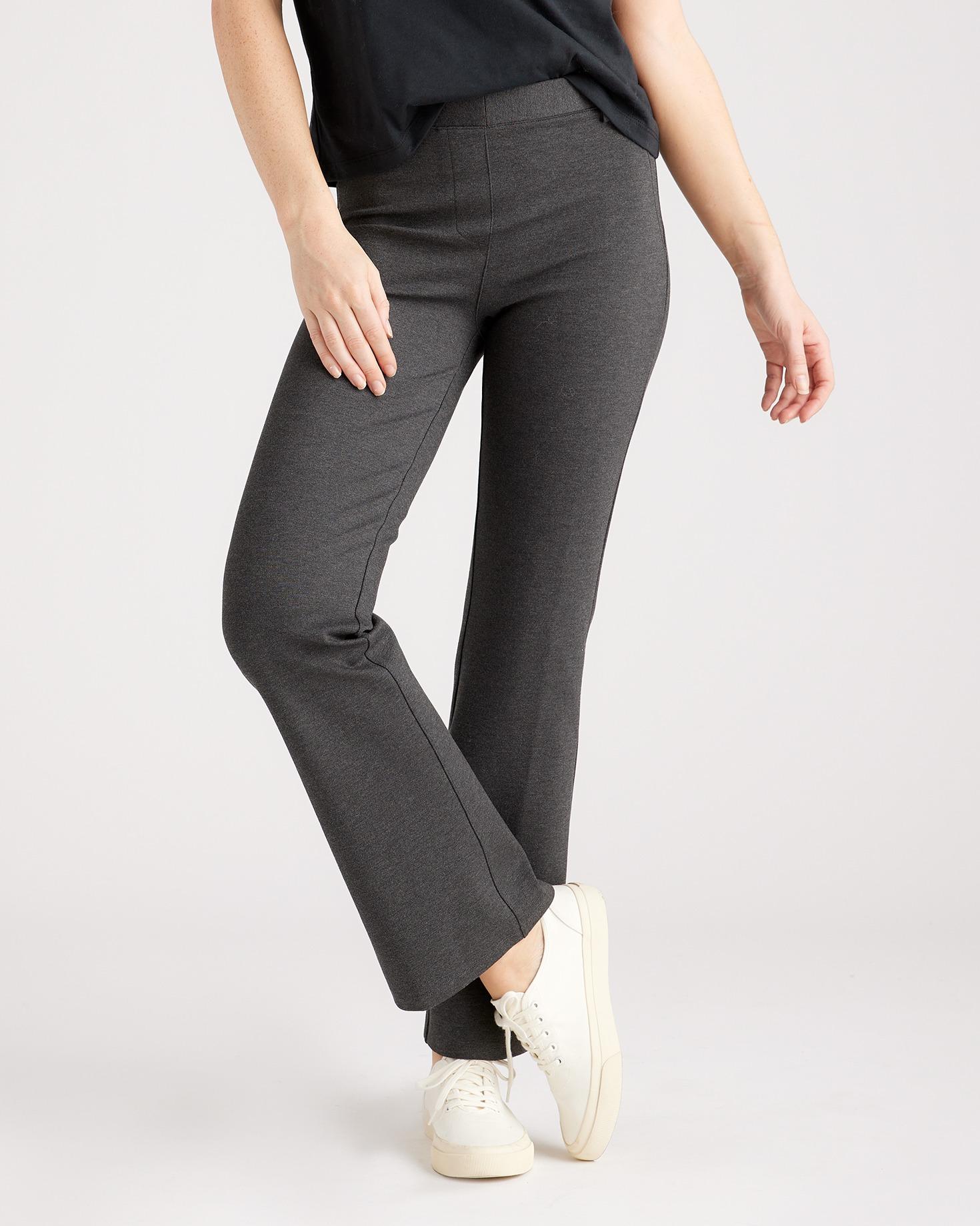 ultra-stretch ponte bootcut pants