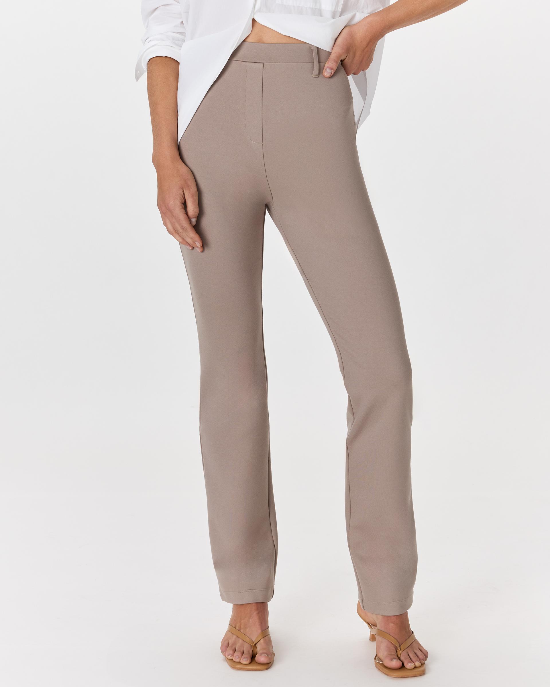 ultra-stretch ponte straight leg pants