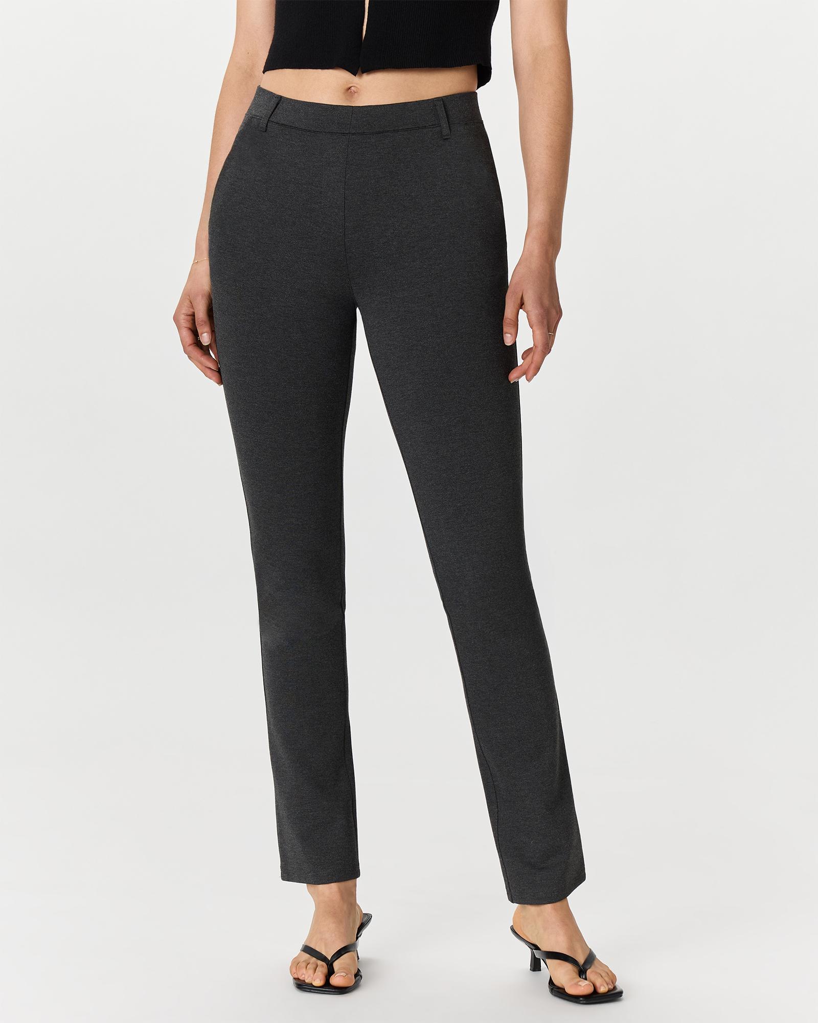 ultra-stretch ponte straight leg pants