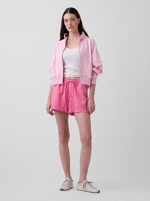 ultrasoft denim easy shorts