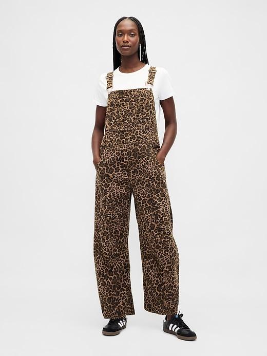 ultrasoft denim horseshoe overalls