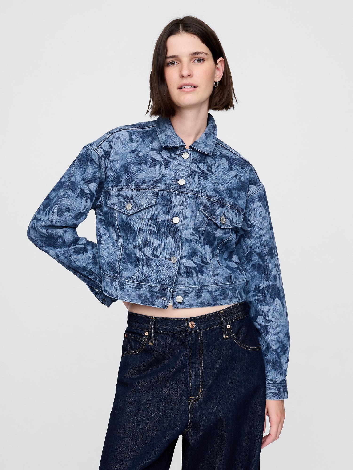 ultrasoft icon denim crop jacket