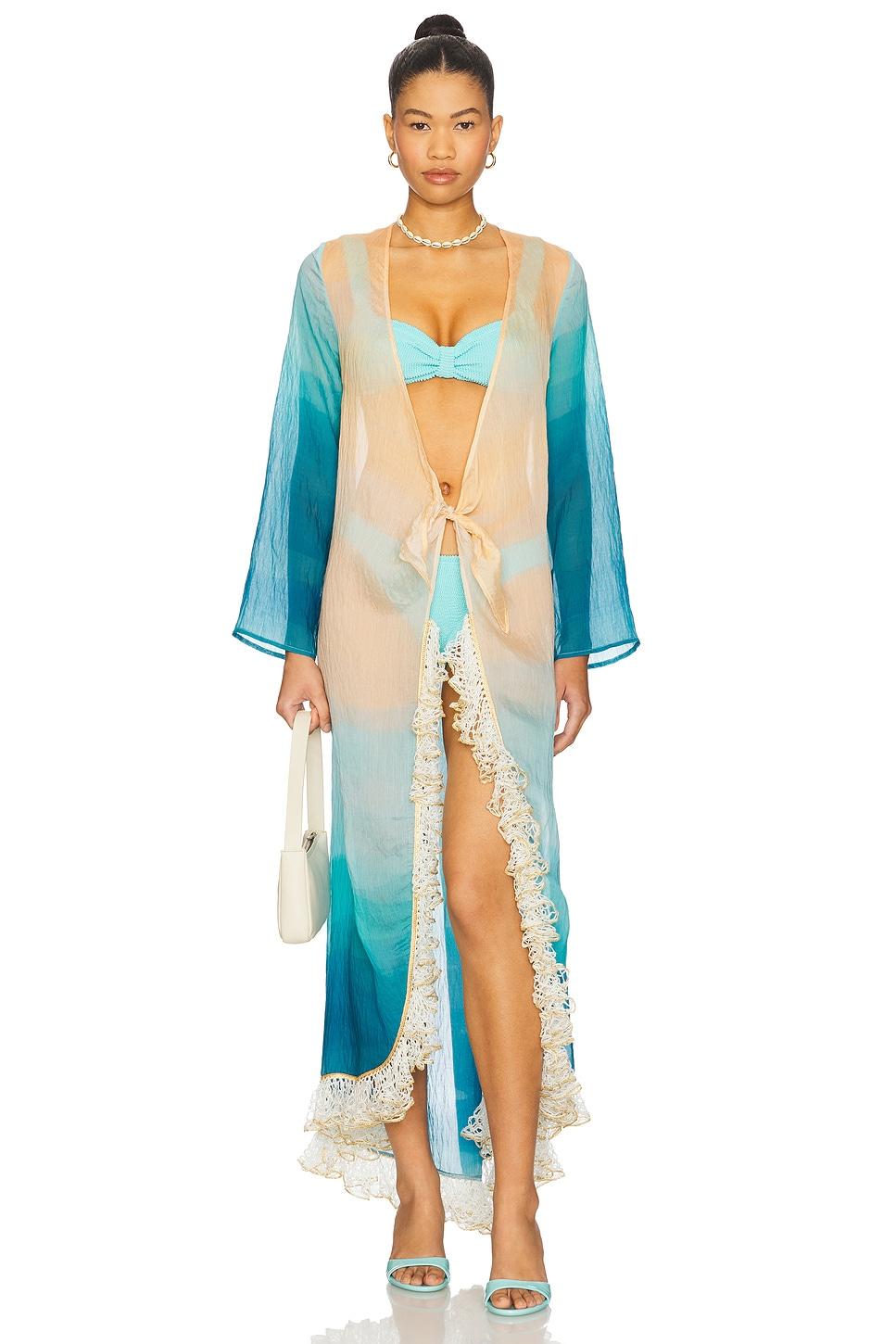uma long sleeve caftan