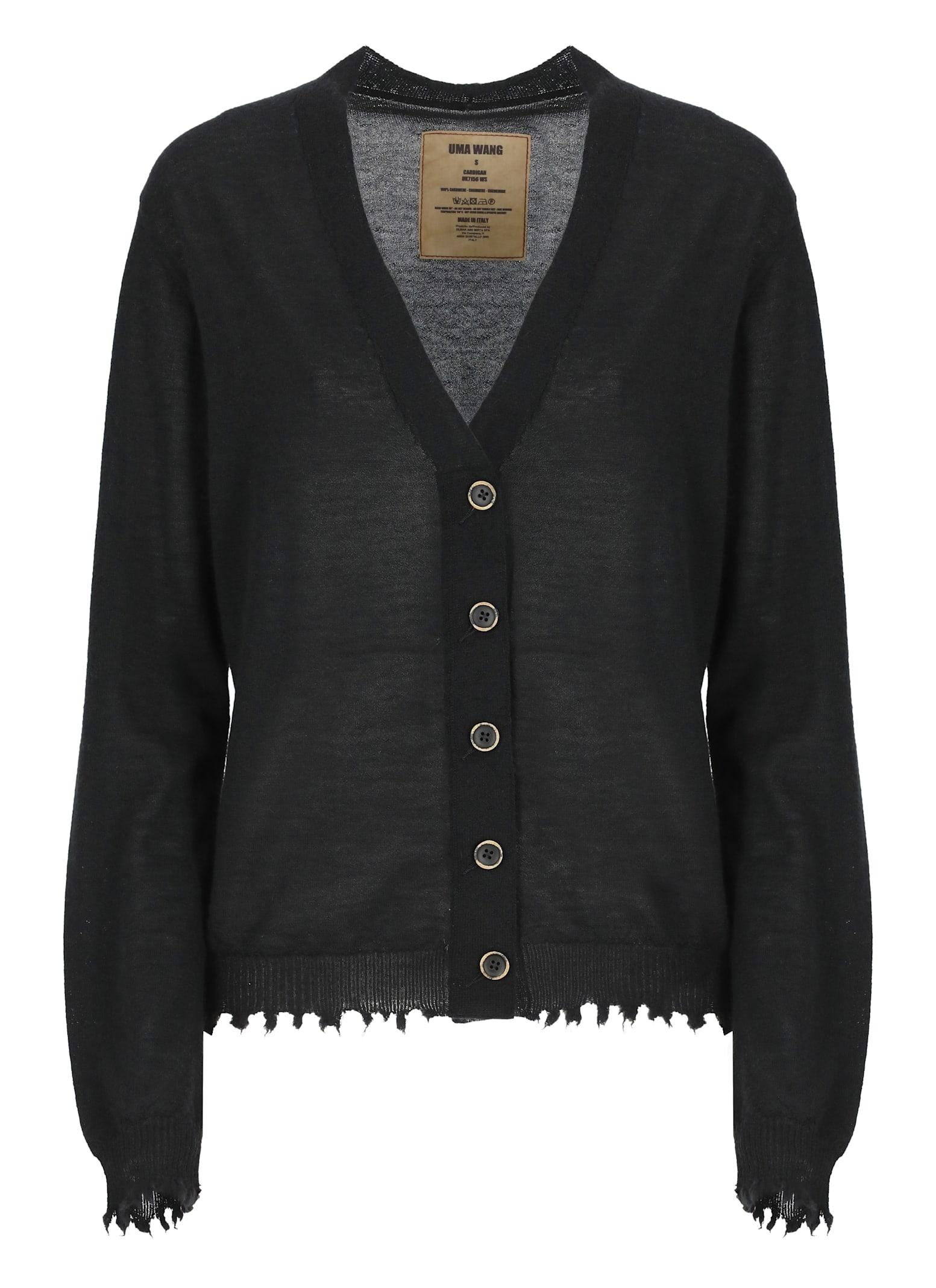 uma wang cashmere cardigan