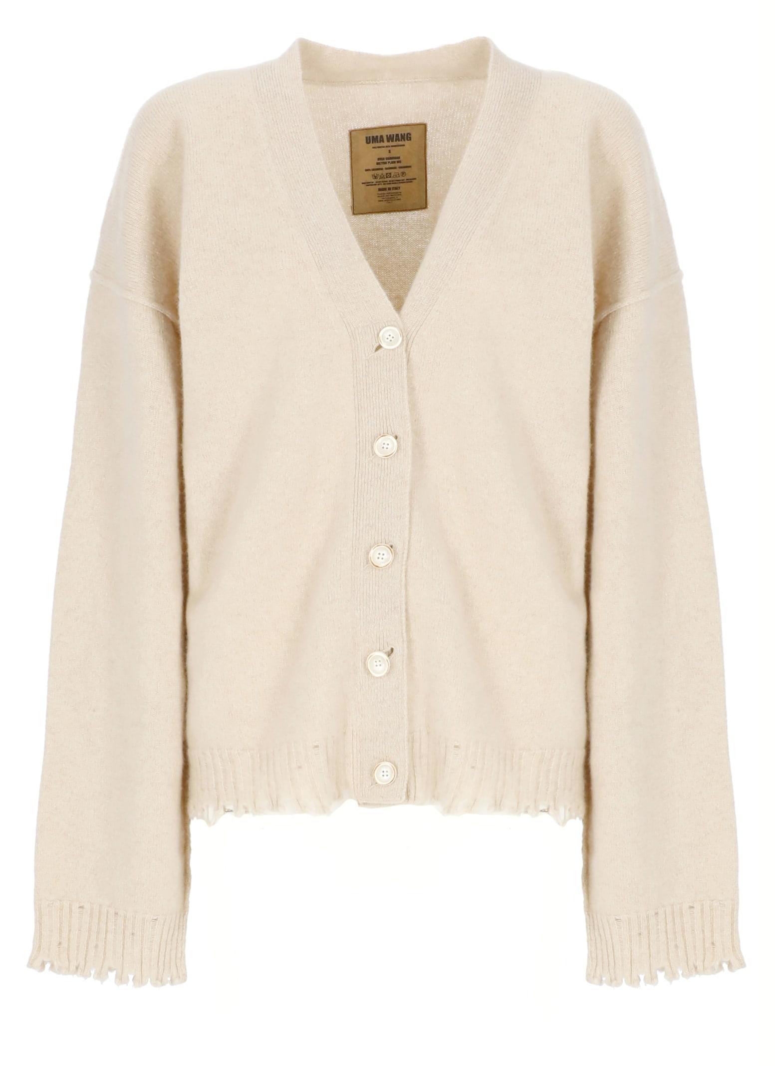 uma wang cashmere cardigan