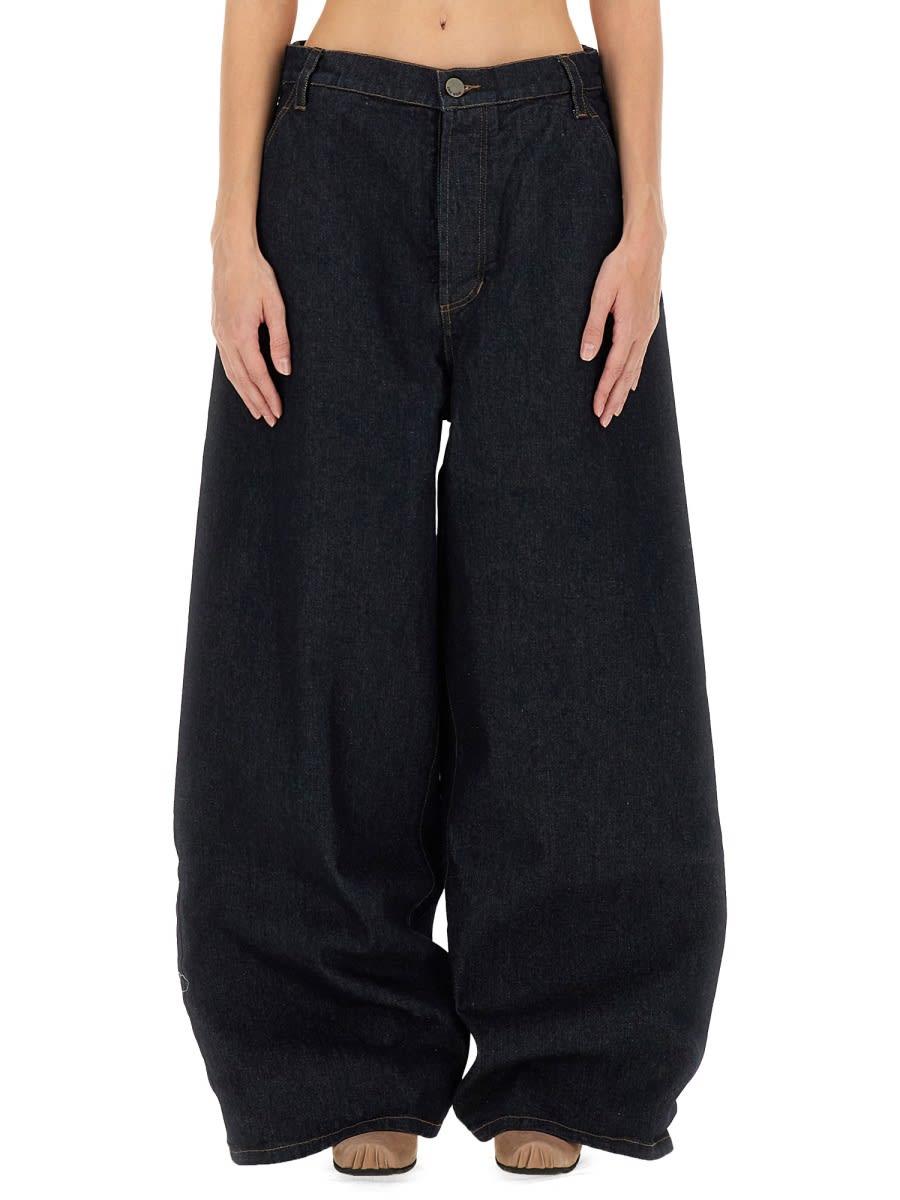 uma wang denim pod pants