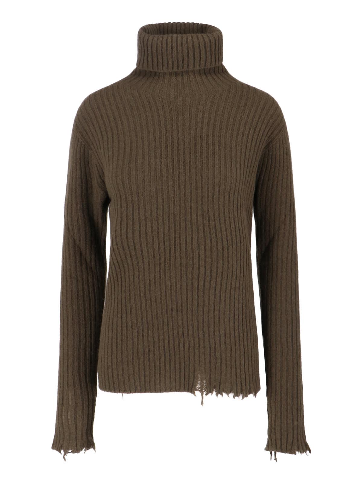 uma wang high neck sweater