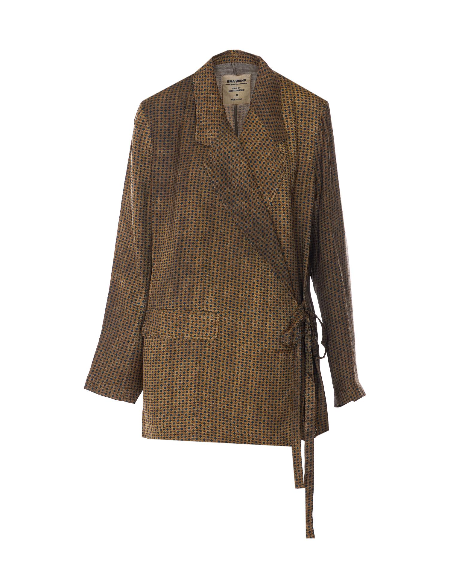 uma wang jackets brown viscose - women