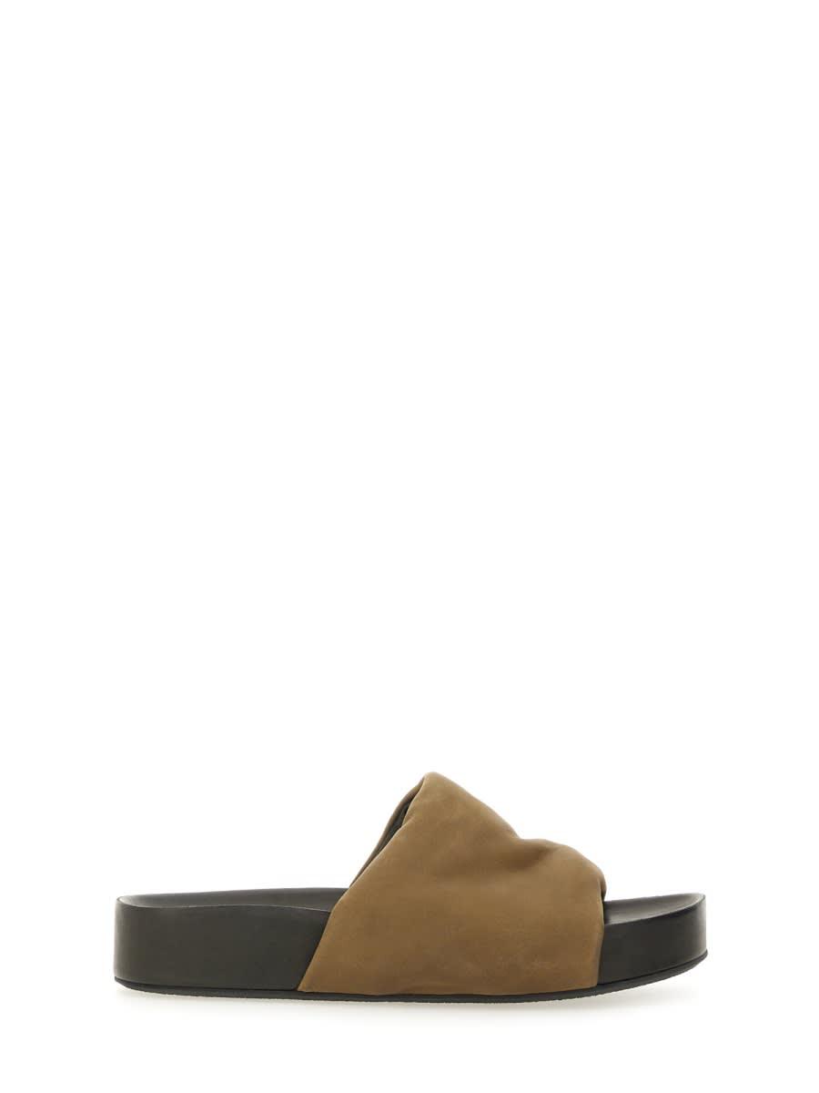 uma wang leather sandal