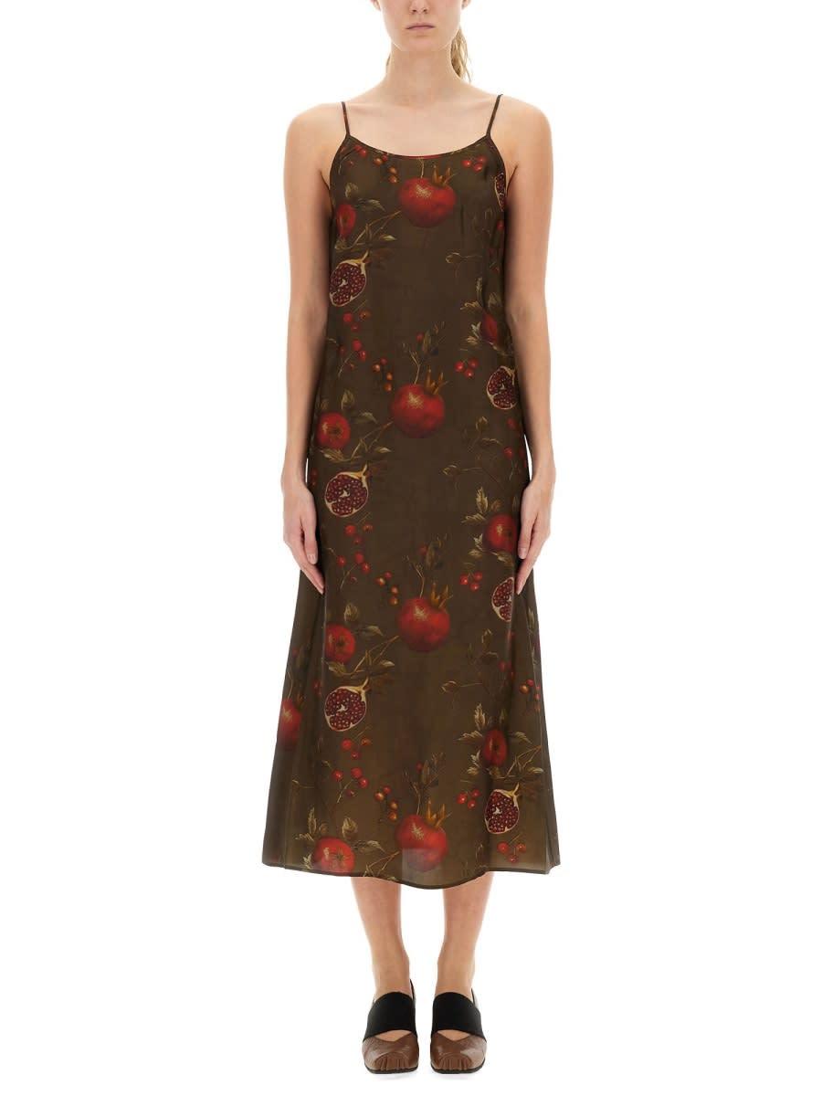 uma wang midi dress anaya