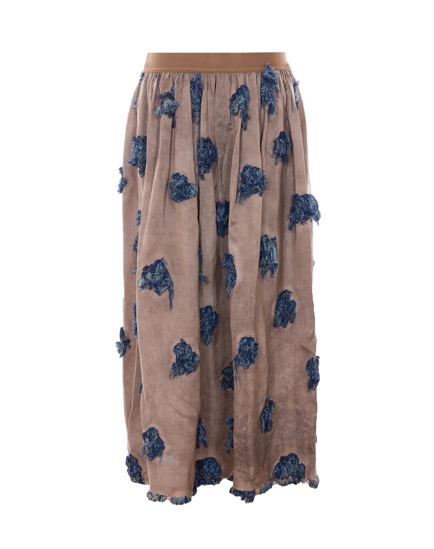 uma wang skirts beige cotton - women