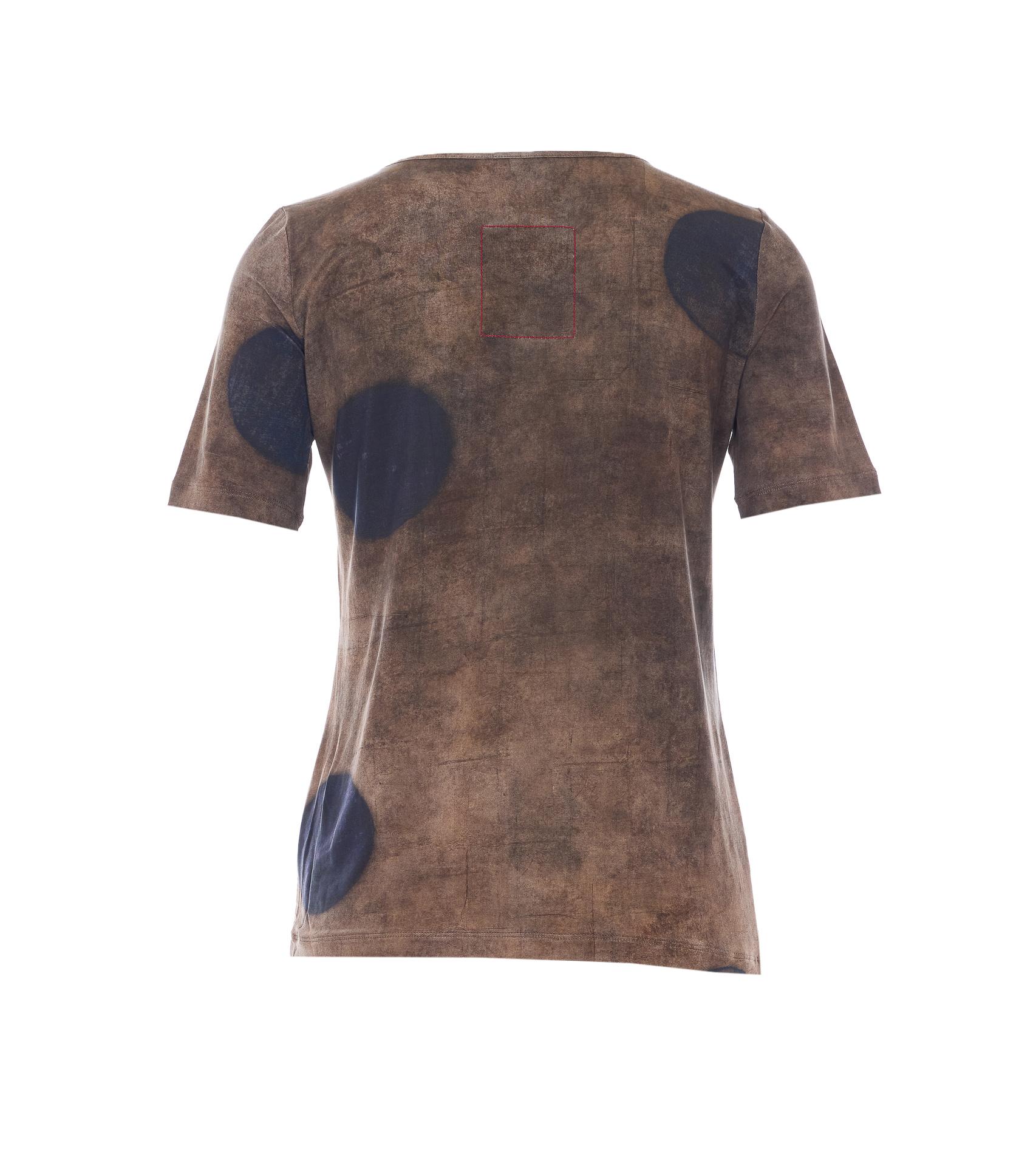 uma wang t-shirts and polos brown cupro - women