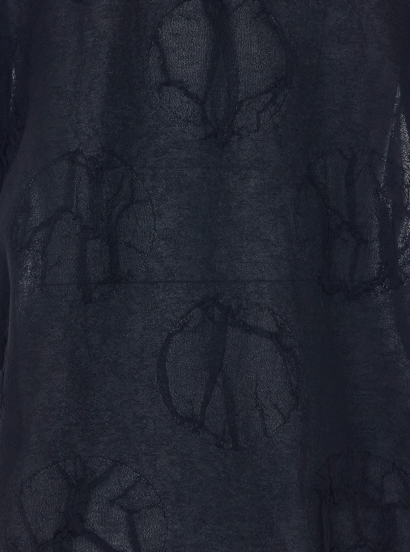 uma wang top black cotton - women