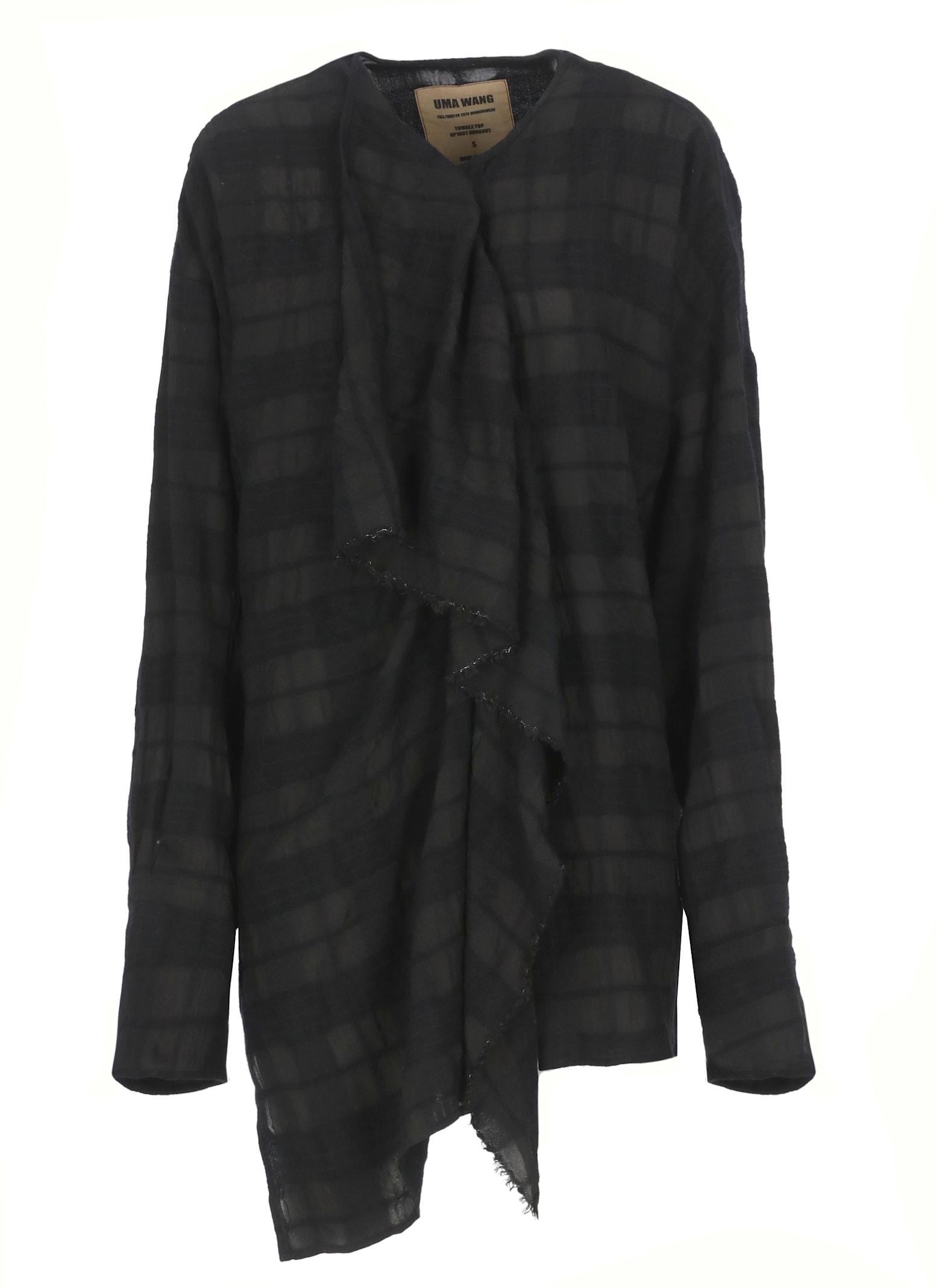 uma wang tumble blouse