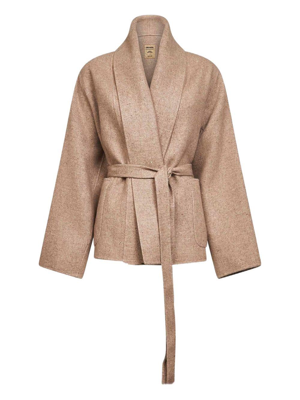 uma wang wool blend jacket