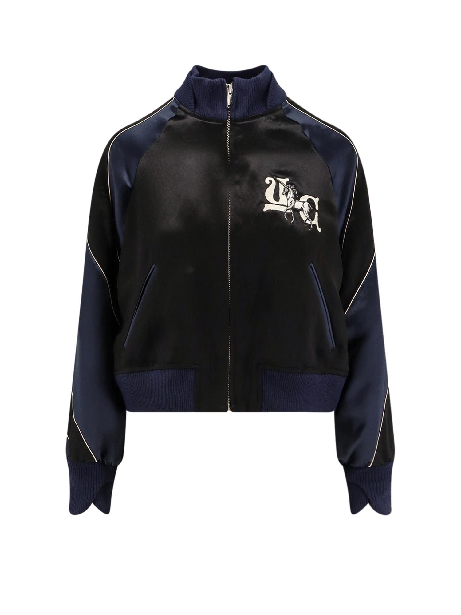 undercover jun takahashi satin bomber jacket