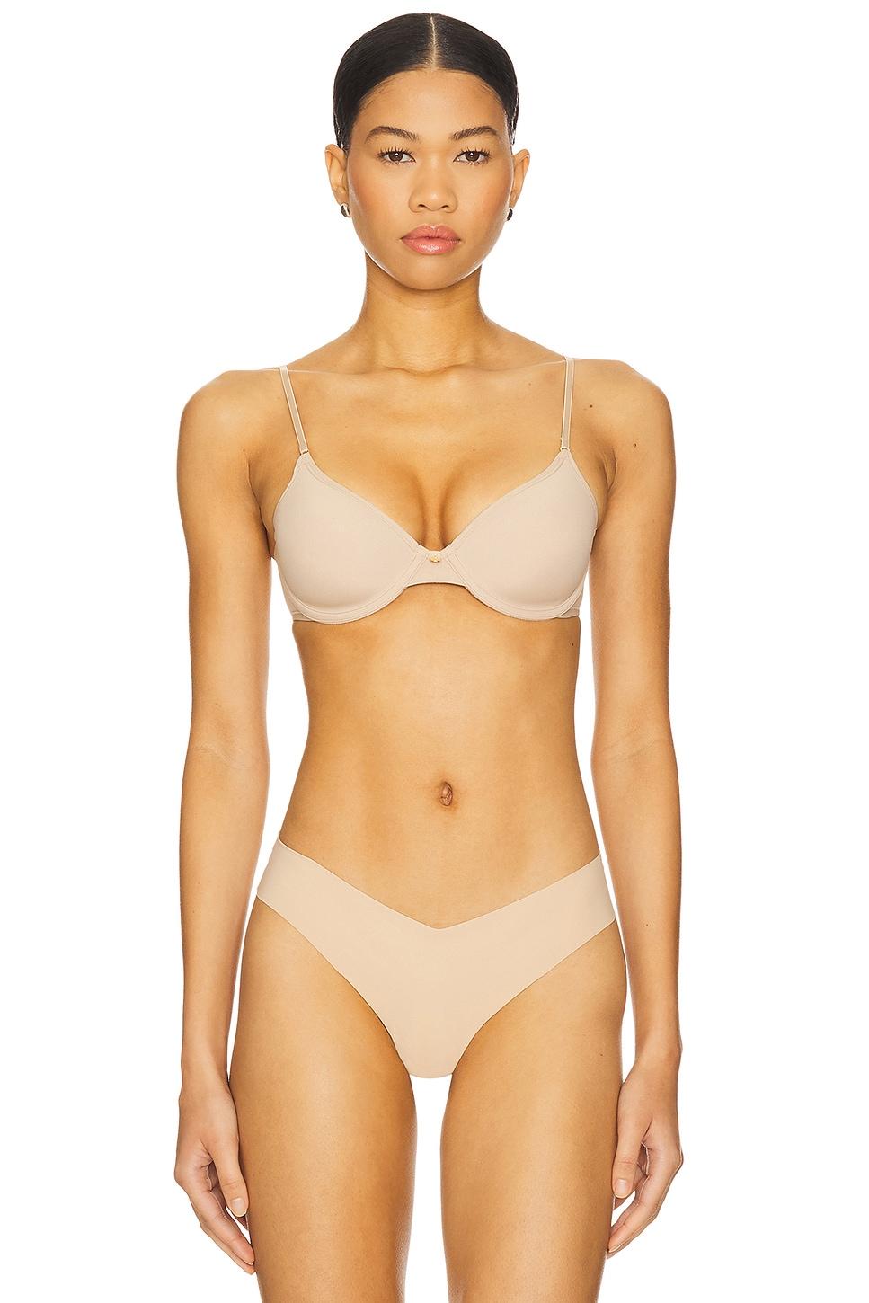 understated contour underwire bra