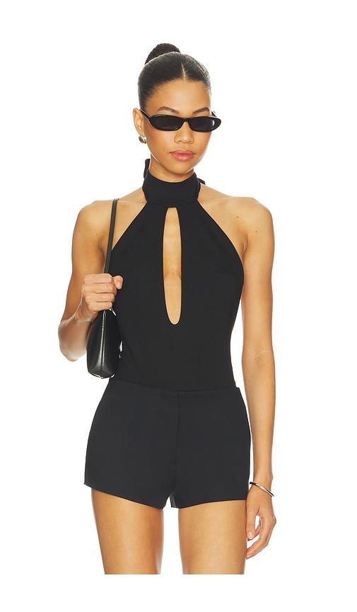 undress code beau bodysuit in black.