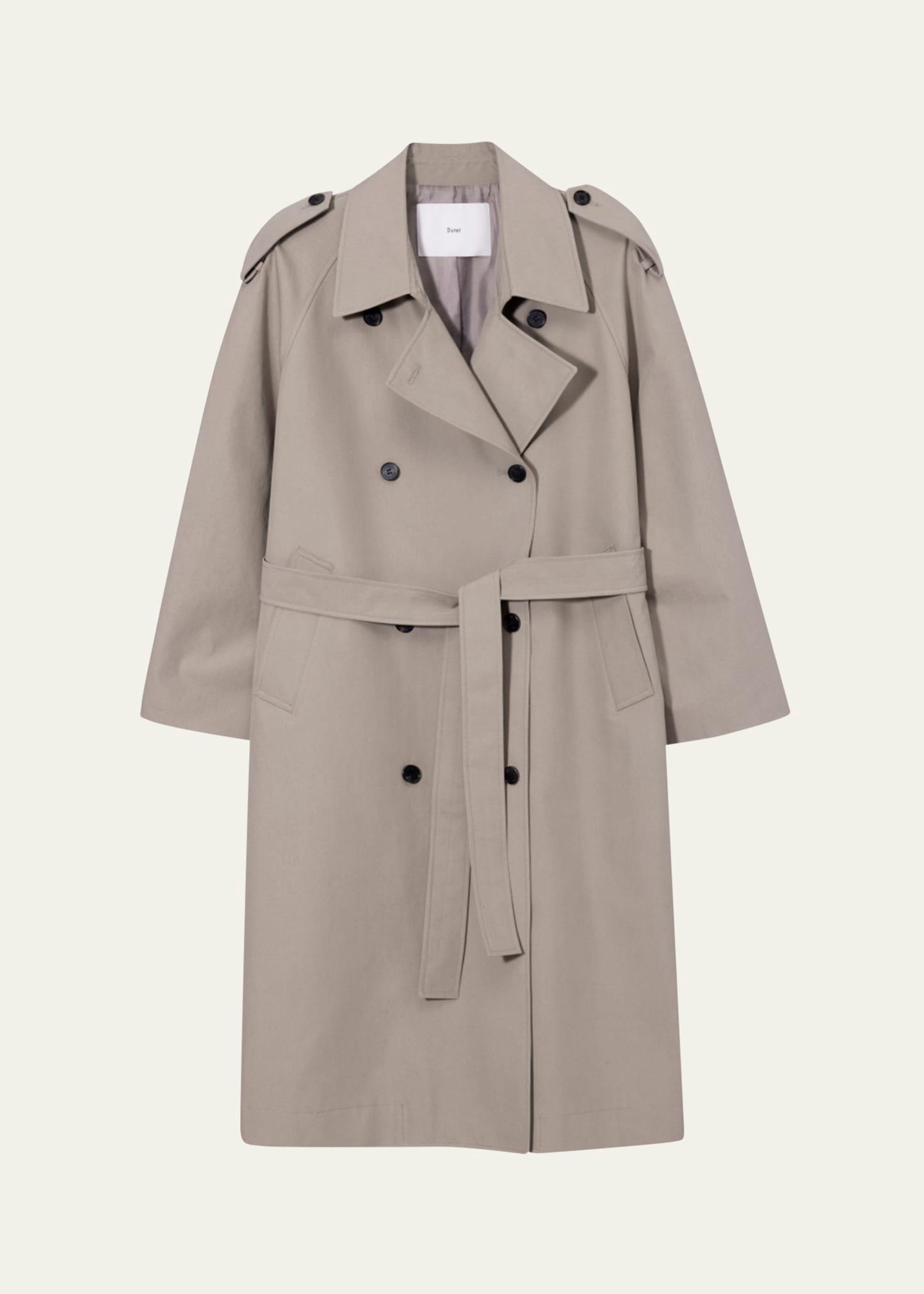 unisex oversized trench coat