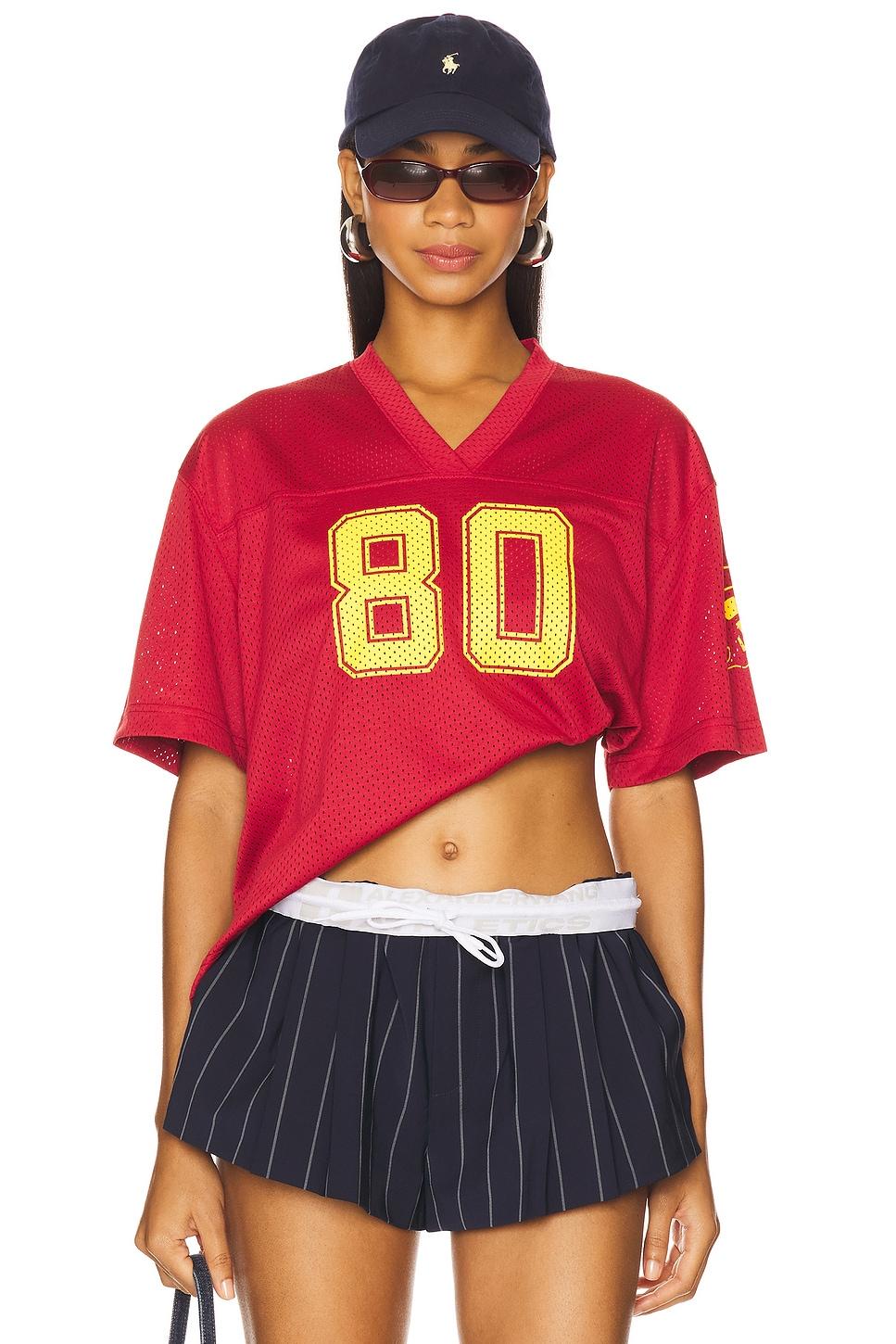 university of southern california boyfriend jersey top