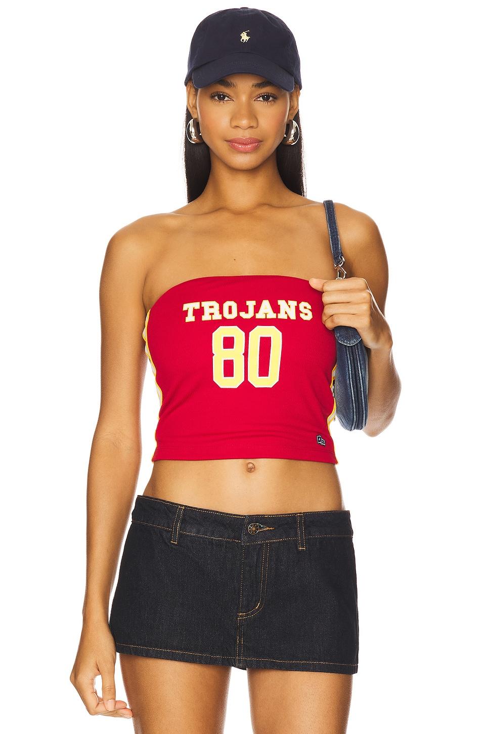 university of southern california jersey tube top
