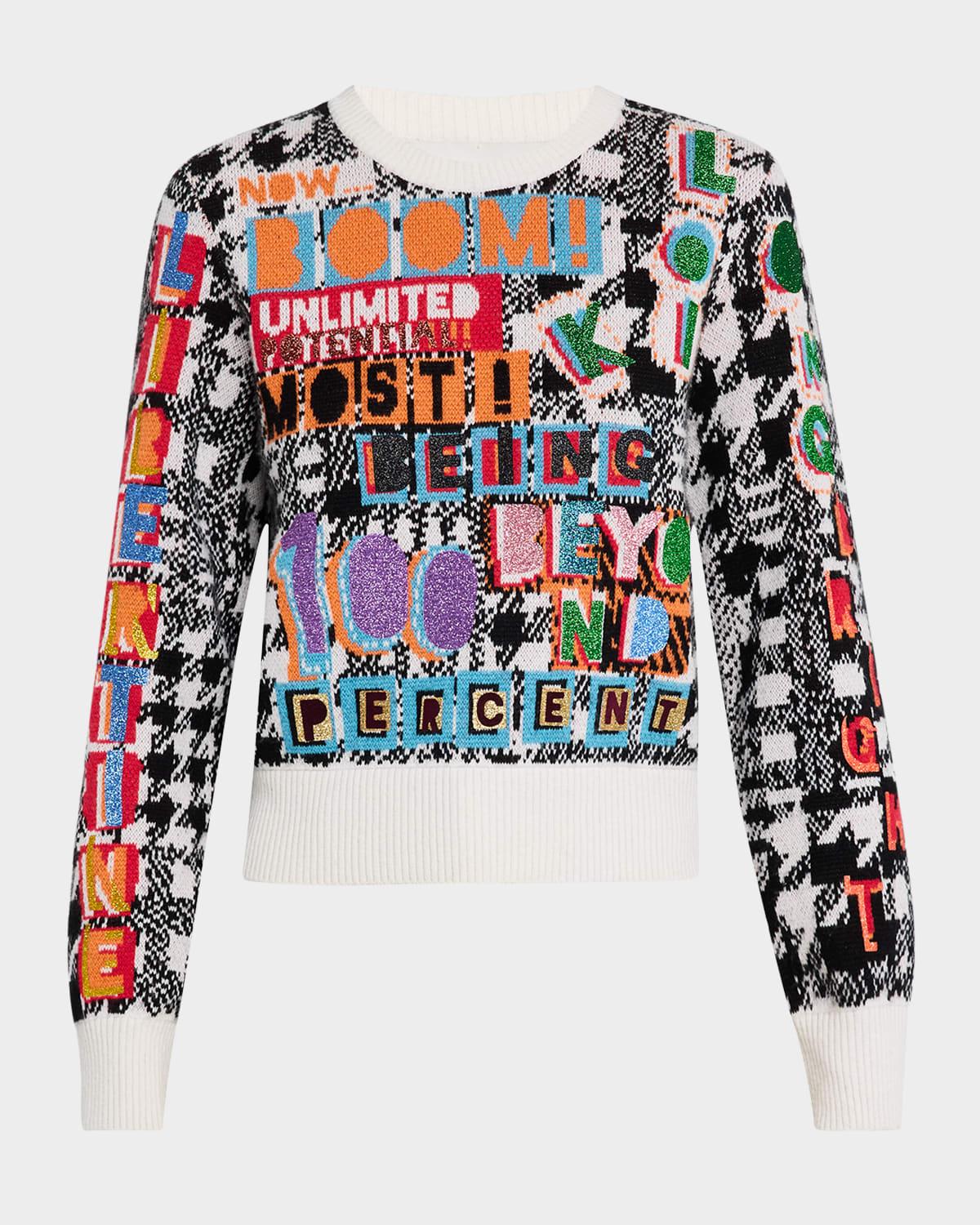 unlimited potential shrunken cashmere sweater