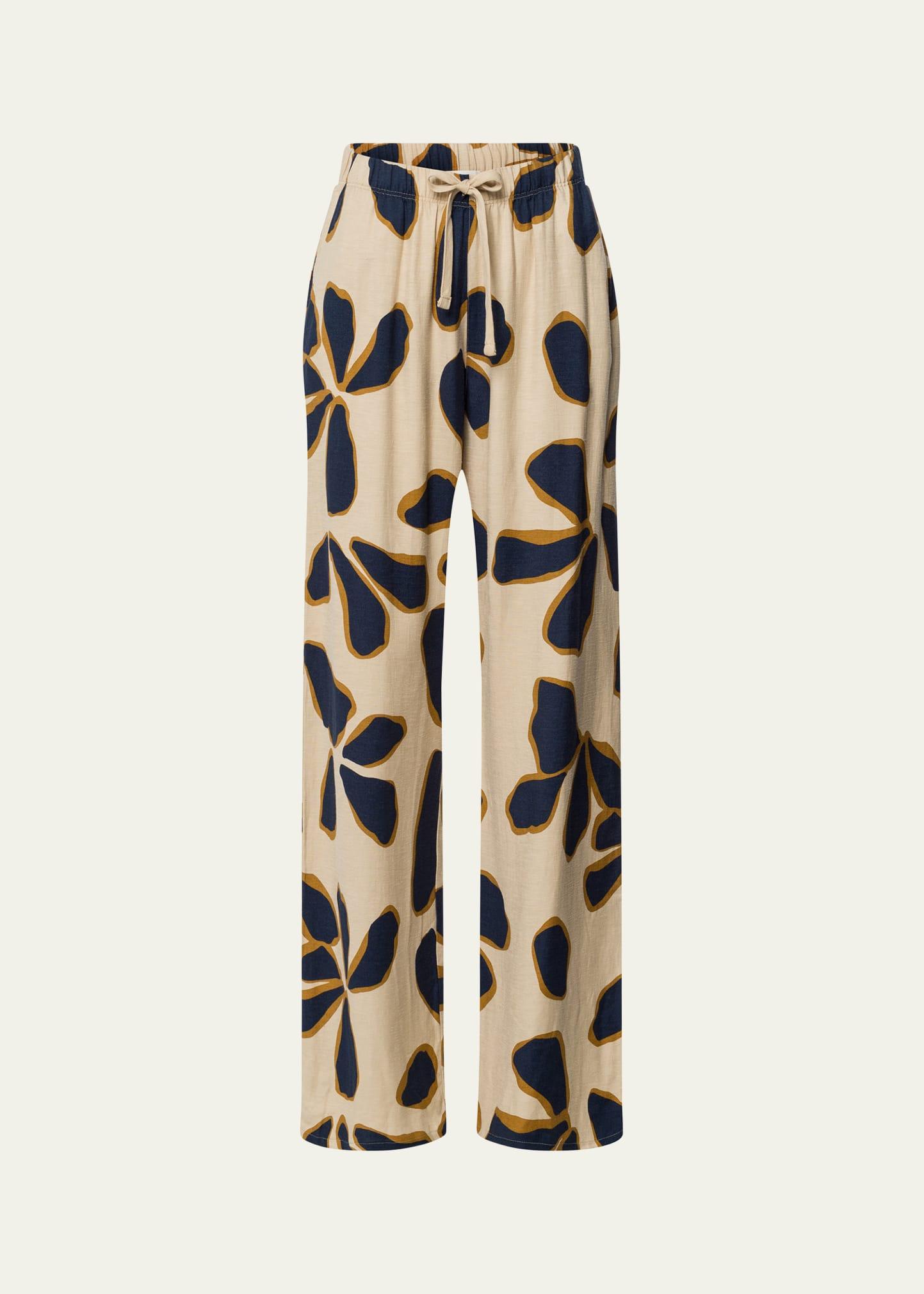 urban casuals floral-print lounge pants