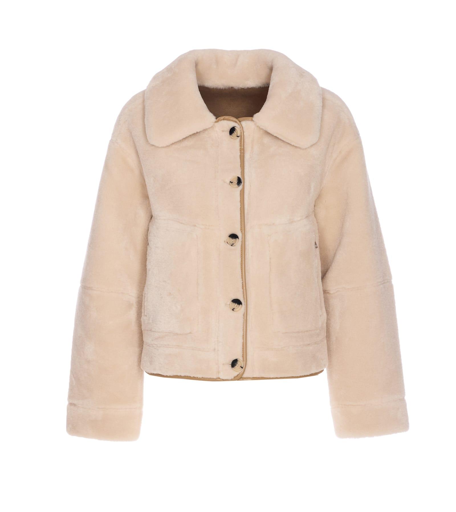 urbancode reversible faux fur jacket