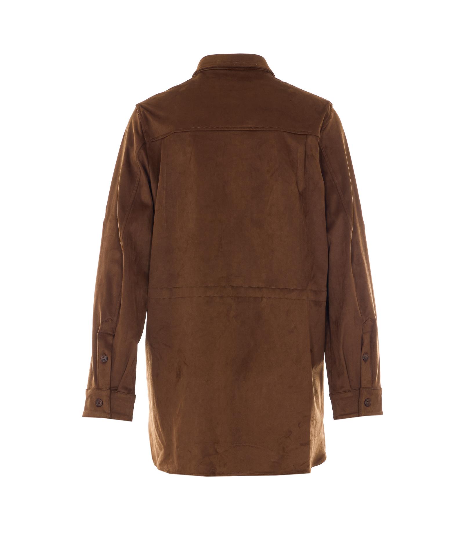 urbancode shirts brown polyester - women