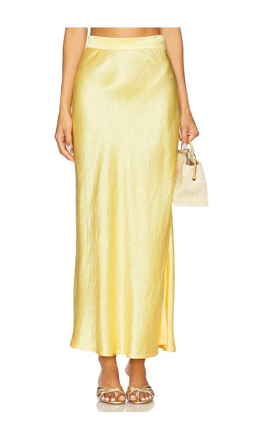 usisi sister tina skirt in yellow.