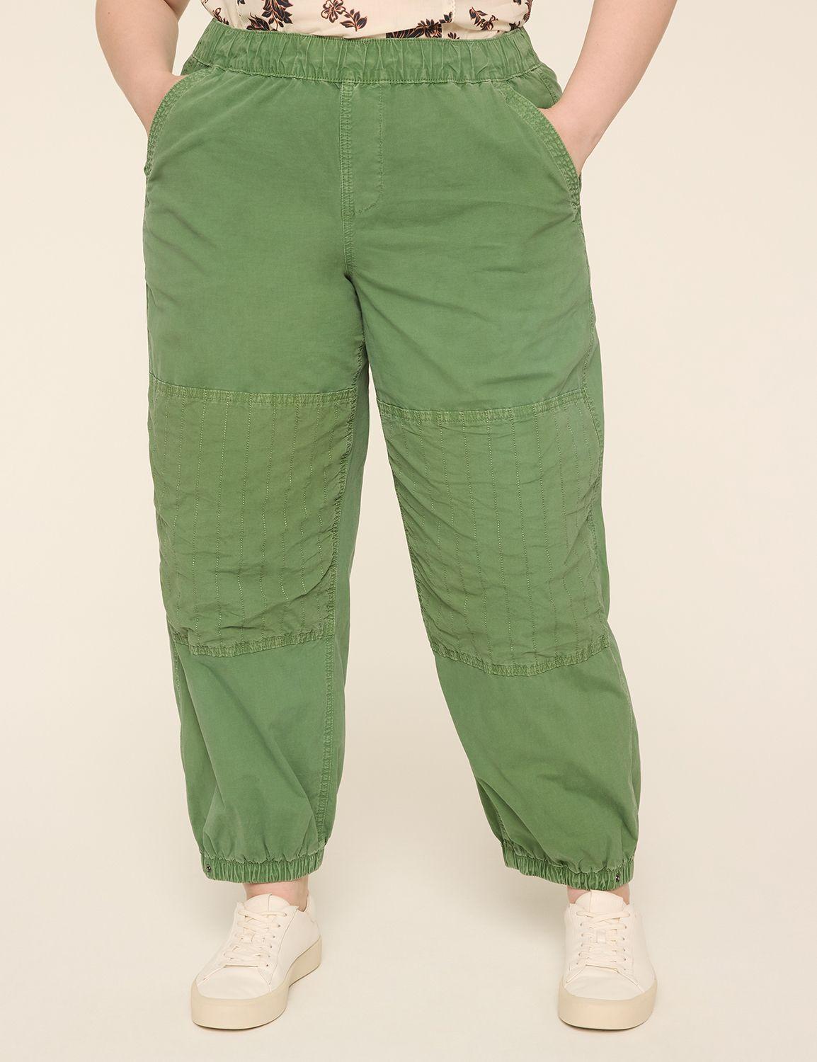 utility relaxed straight parachute pant