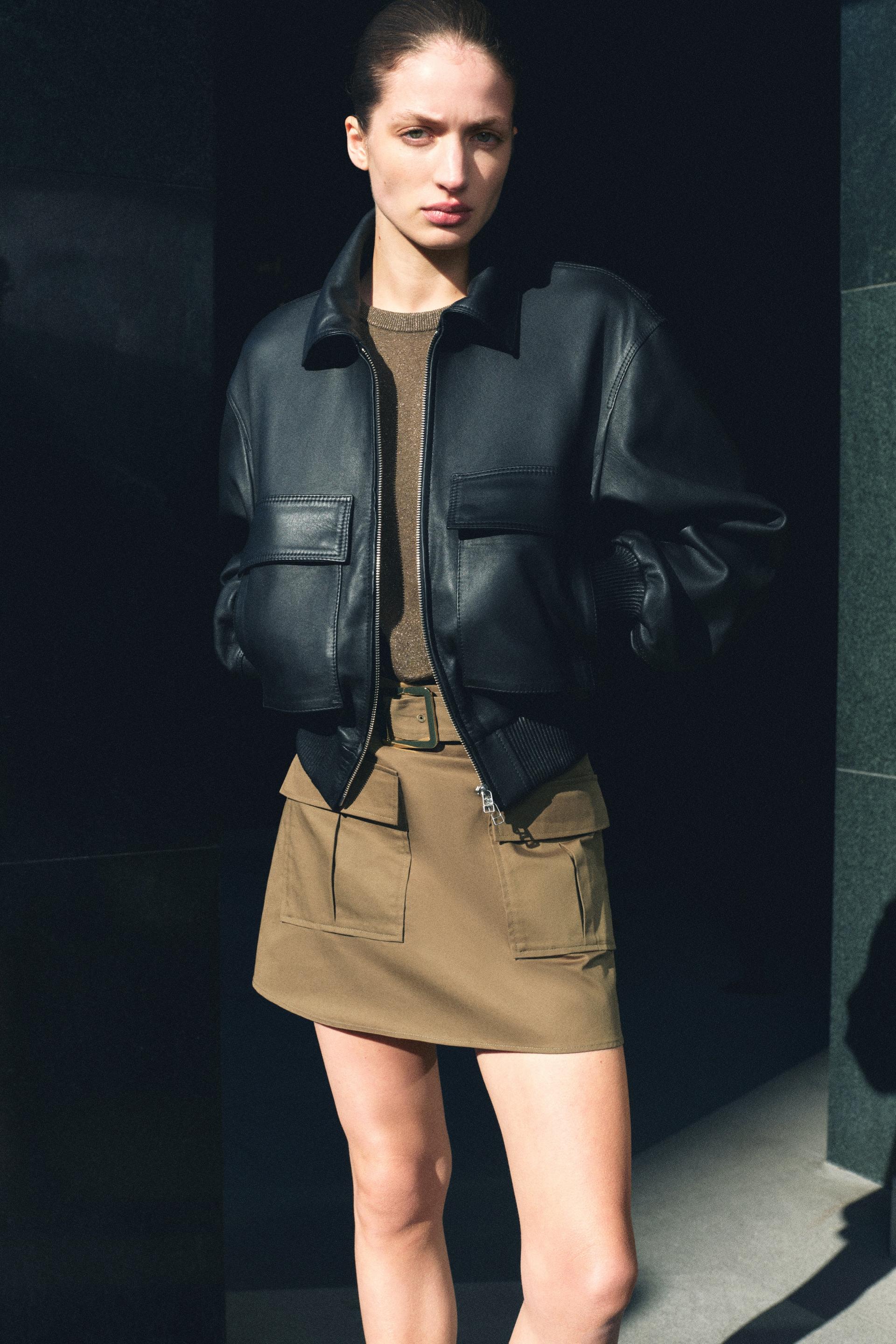 utility skirt with belt