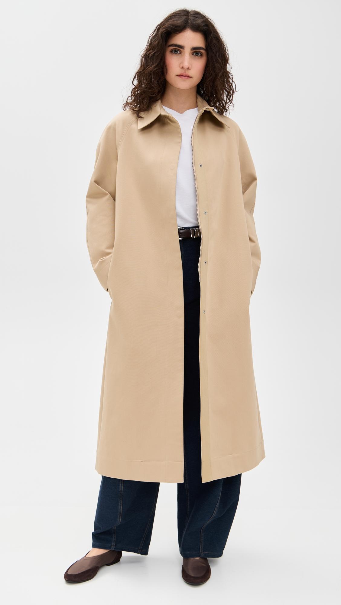 utility trench coat