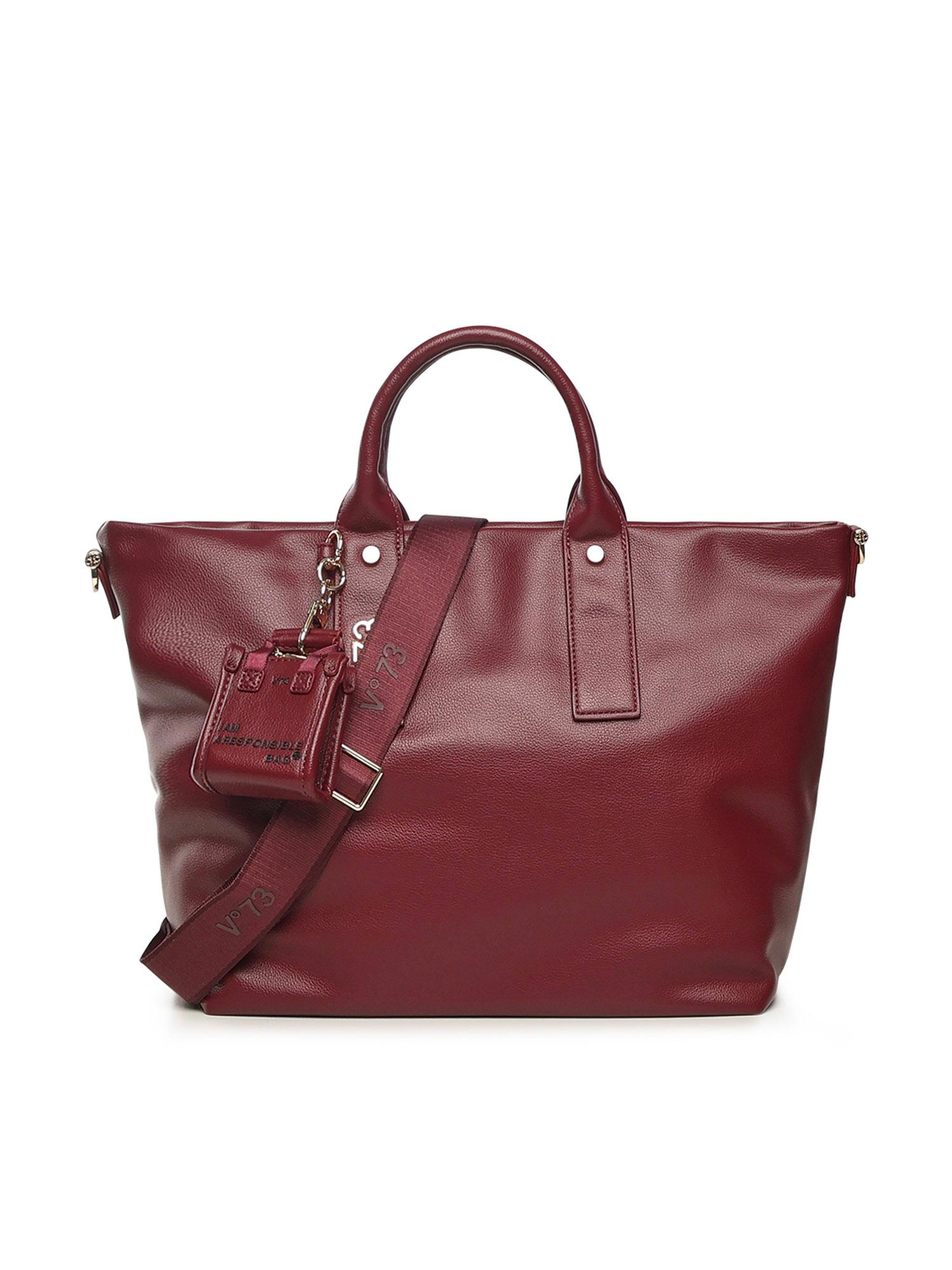 v° 73 bags bordeaux polyurethane - women