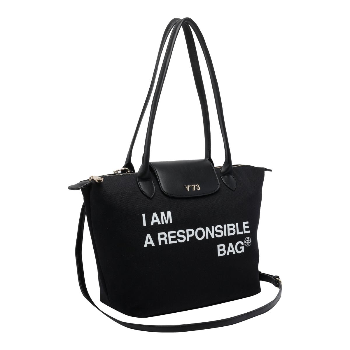 v°73 bags black cotton - women