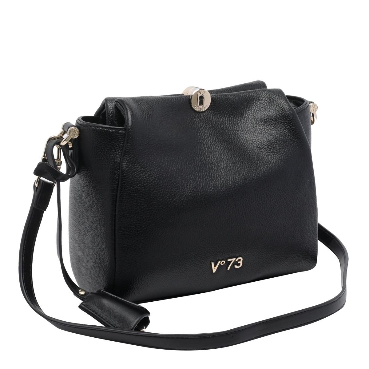 v°73 bags black polyurethane - women
