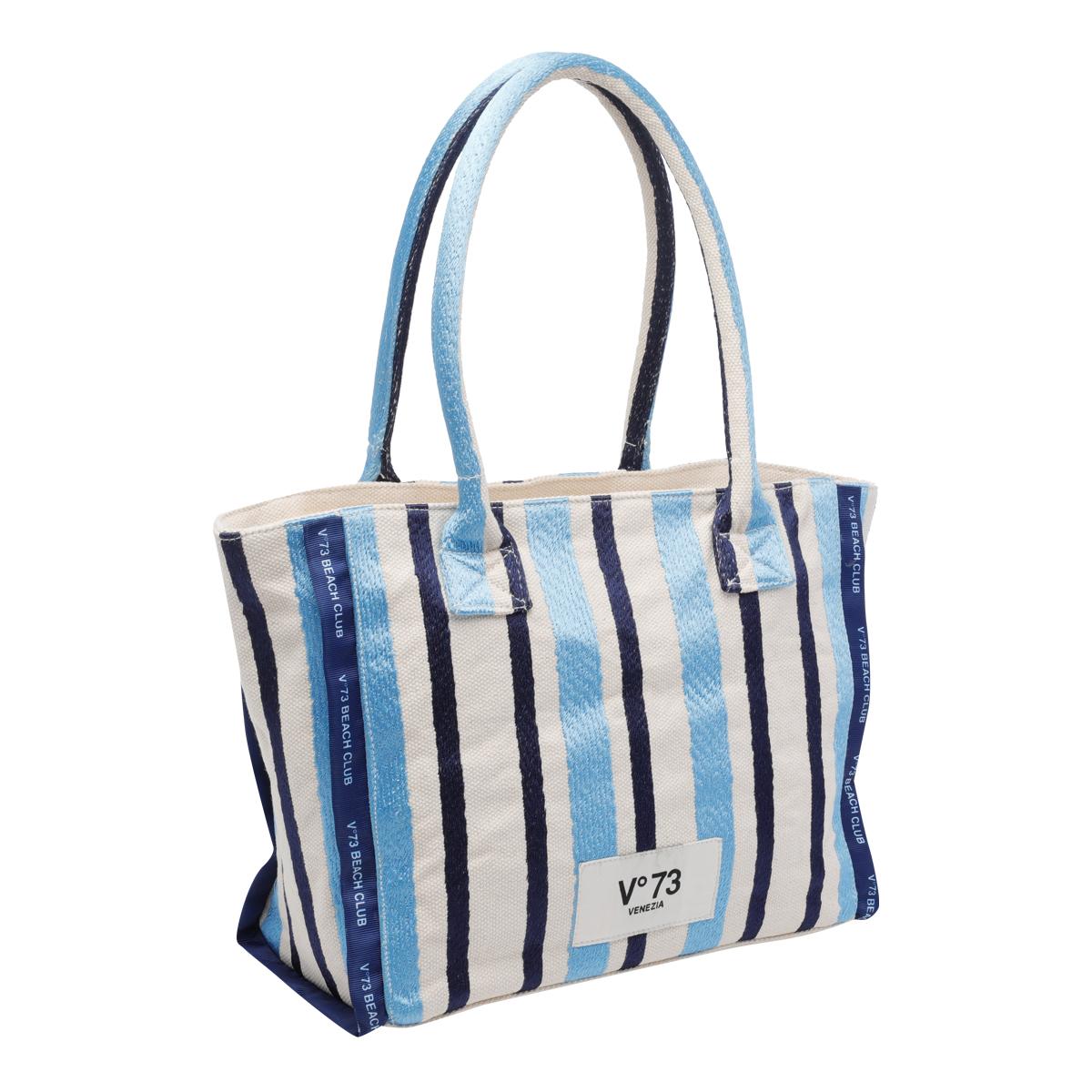 v°73 bags blue cotton - women