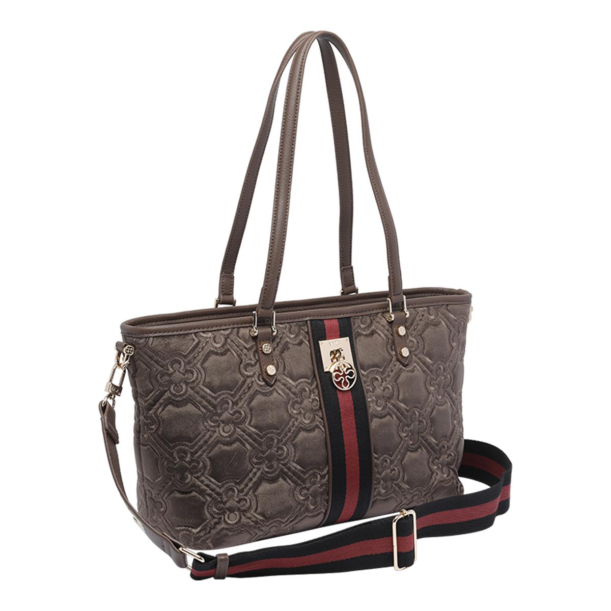 v°73 bags brown polyester polyurethane - women