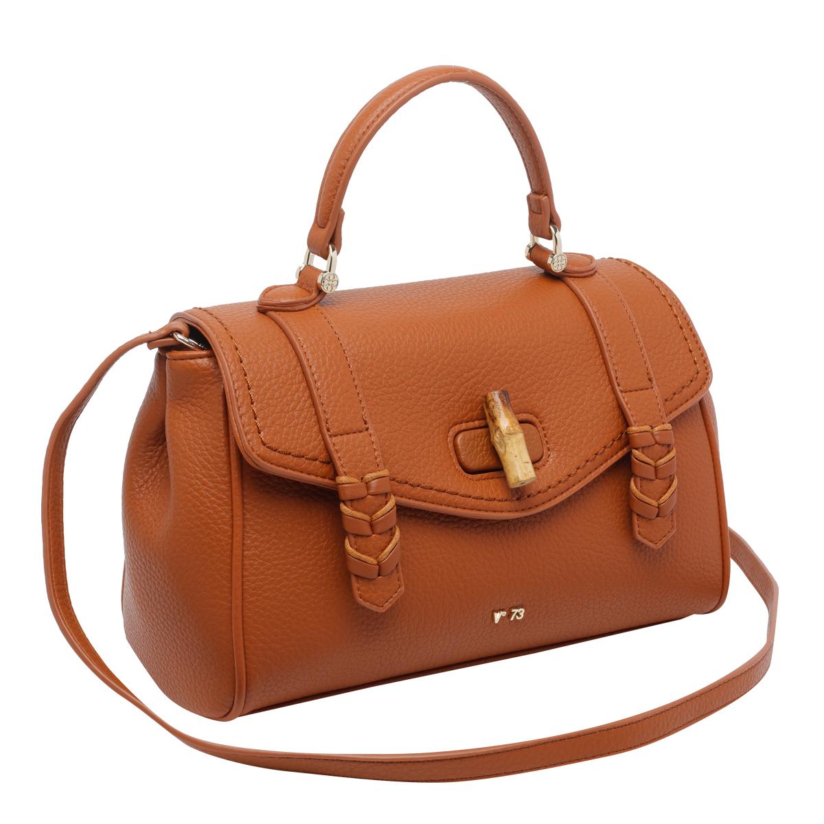 v°73 bags brown polyurethane - women