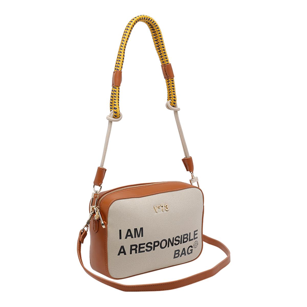 v°73 bags white polyester - women