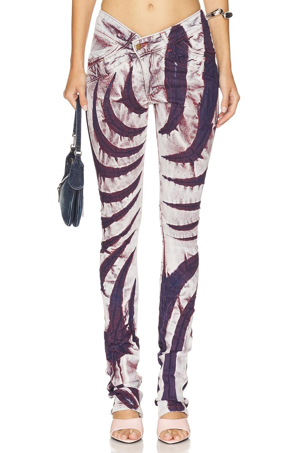 v cut skinny
