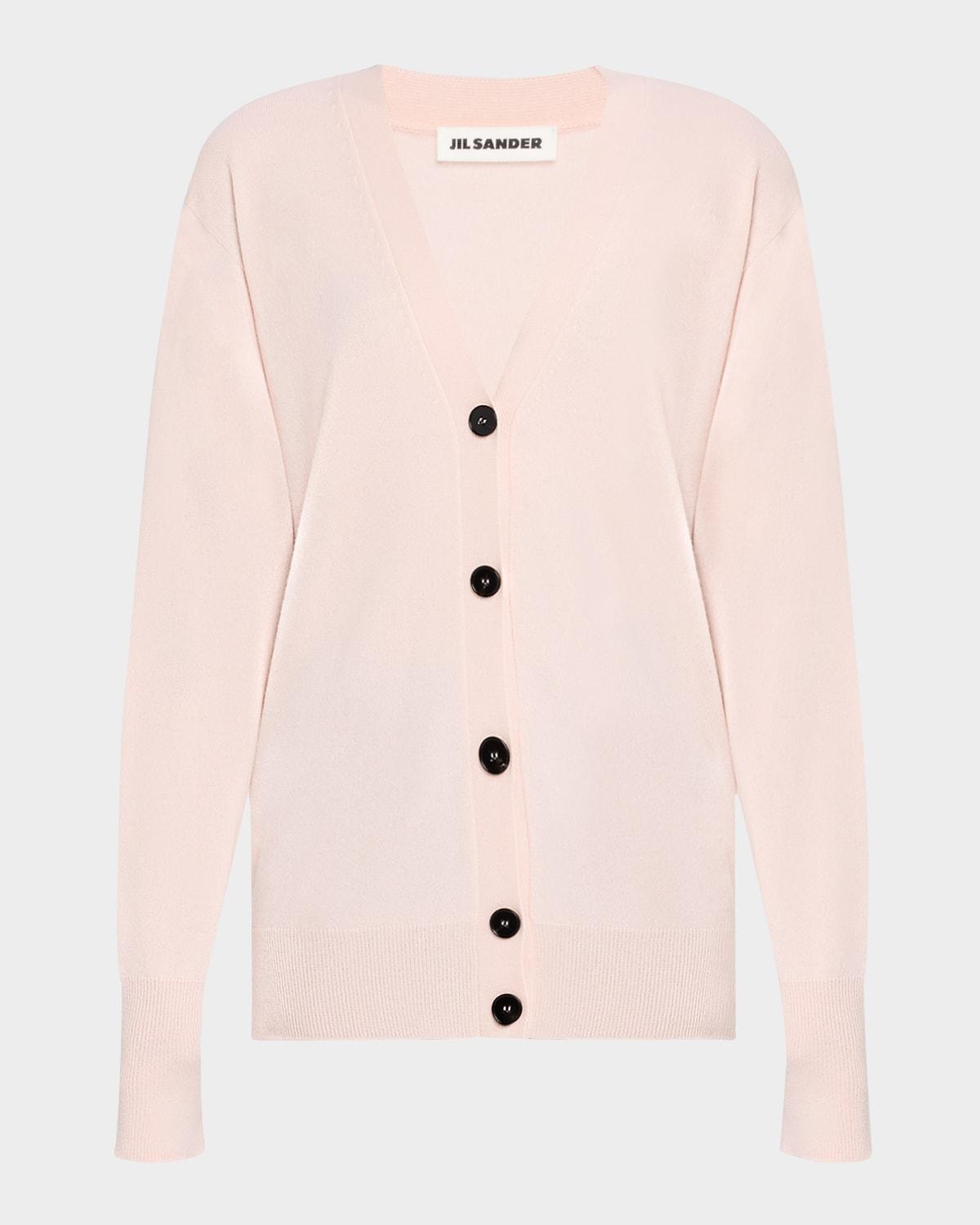 v-neck cashmere cardigan