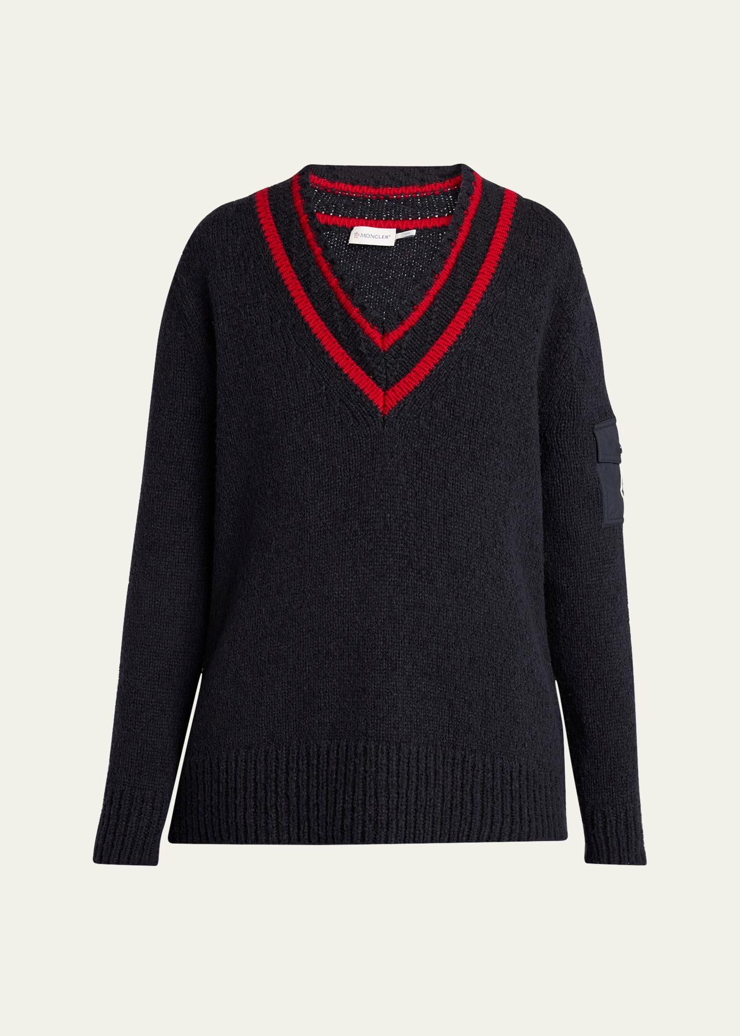 v-neck sweater